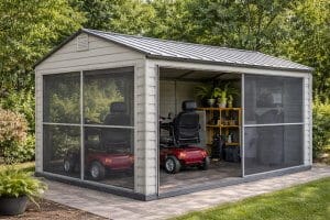 פתרון רשת מושלם לחנייה מקורה